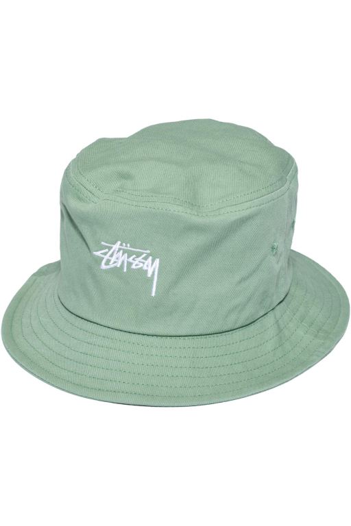 Stussy Mens Stock Bucket Hats Green - ARSZH1894